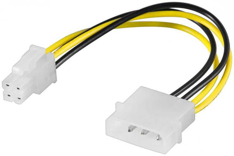 Cable / Adaptador de Alimentación Para PC Molex Macho a 4 Pines Cables