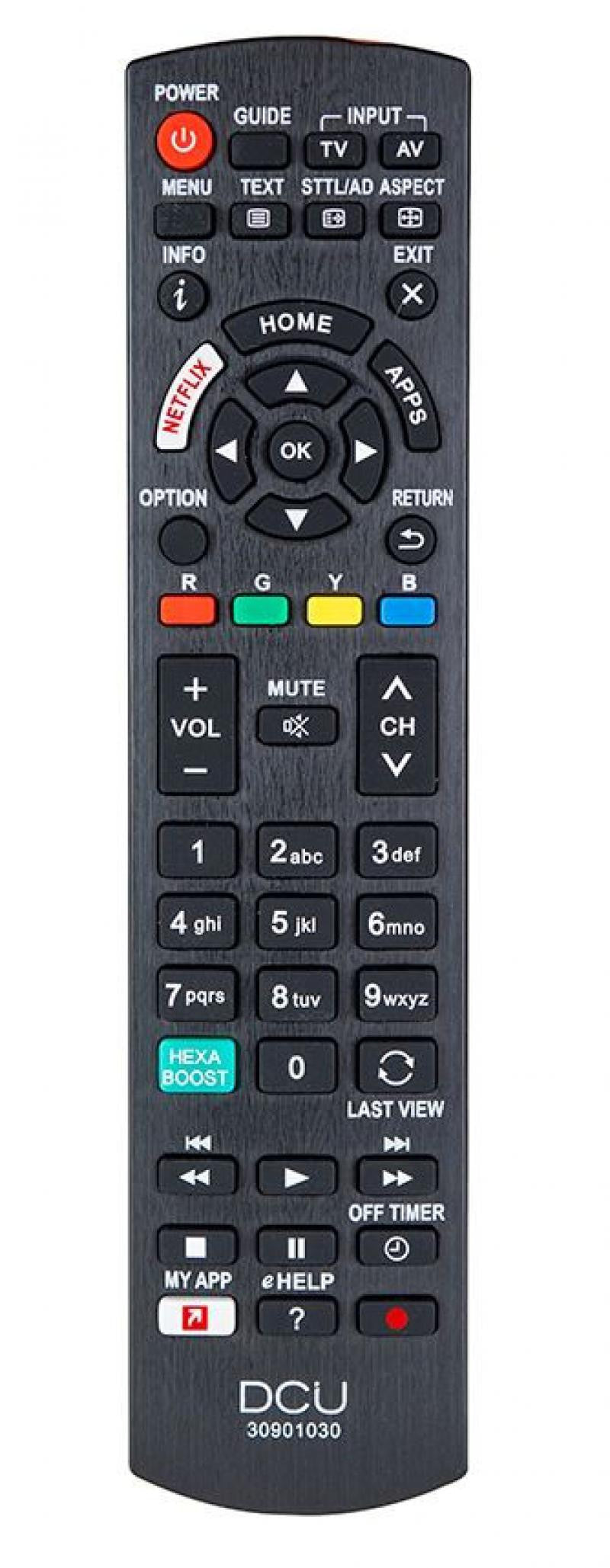 Mando a Distancia Universal Para Televisores Panasonic Lcd/led Mandos Universales