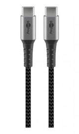 Cable de Sincronización y Carga USB C - Reforzado 0.5m