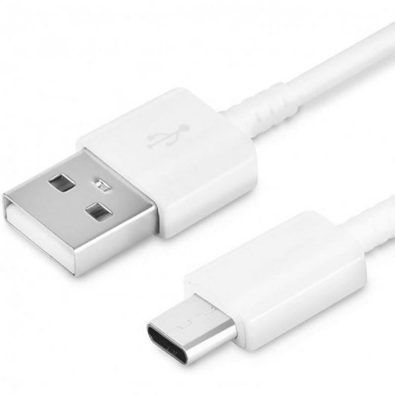 Cable Usb C - Tipo A 2.0 Samsung M/M, 1.2 Metros Blanco