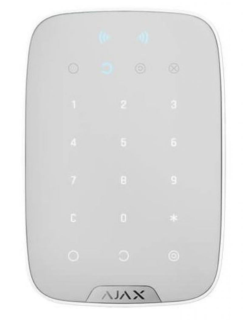 Teclado Independiente con Lector Rfid Blanco - Bidireccional Certificado Grado 2 Inalámbrico 868 MHz Jeweller Armado, Armado Pa