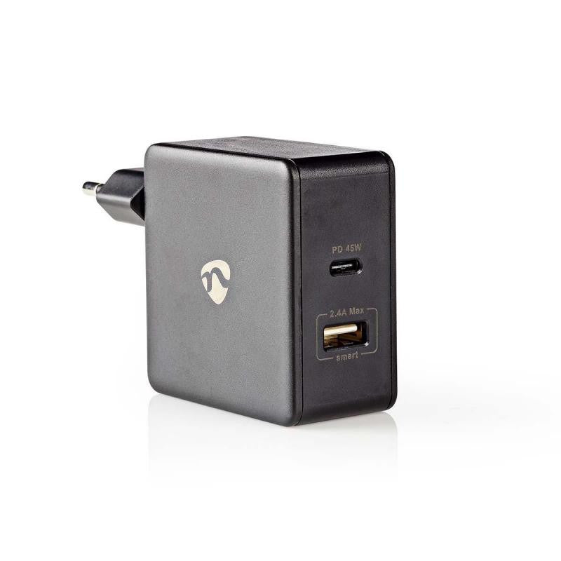 Cargador de Pared Usb C y Tipo A 57W