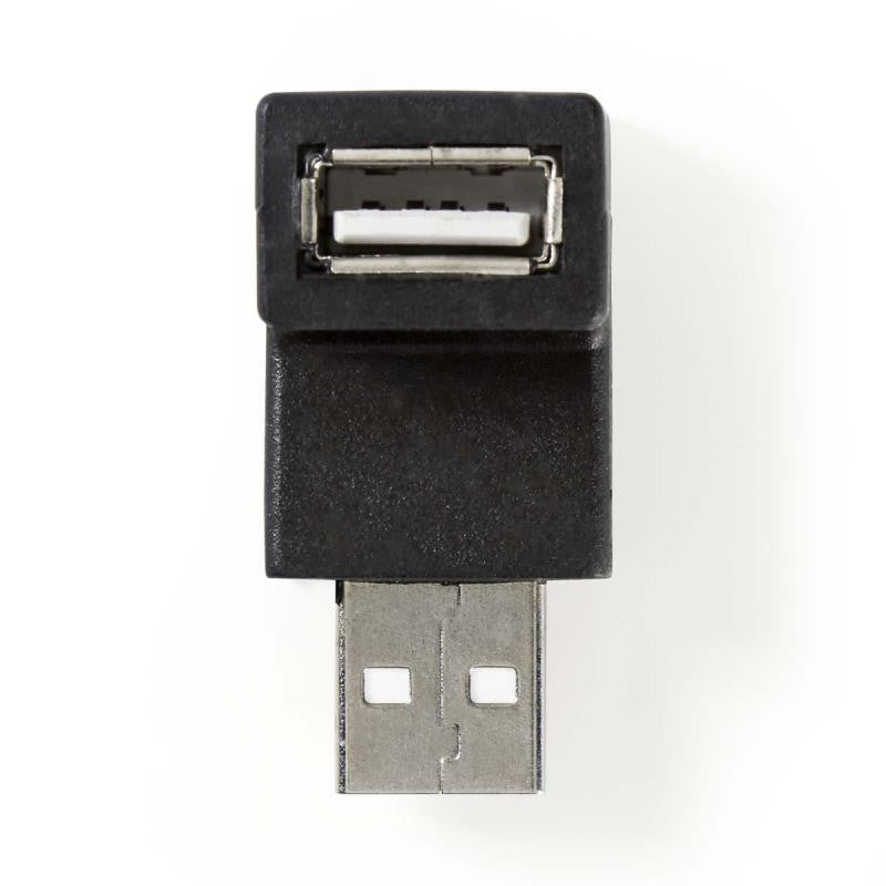 Adaptador Usb Macho-hembra en Codo de 90o