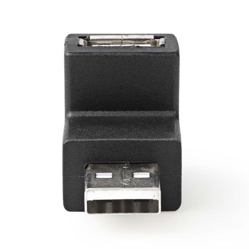 Adaptador Usb Macho-hembra en Codo de 90o