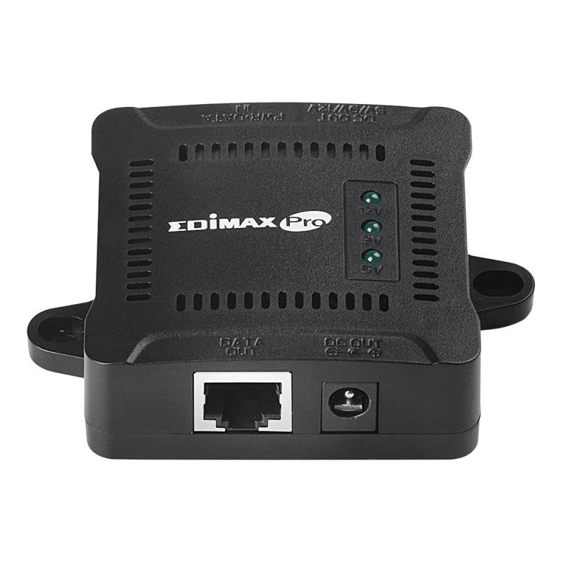 Divisor Gigabit PoE+ Ieee 802.3at con Salida Ajustable de 5V CC, 9V CC o 12V Switch PoE Cctv