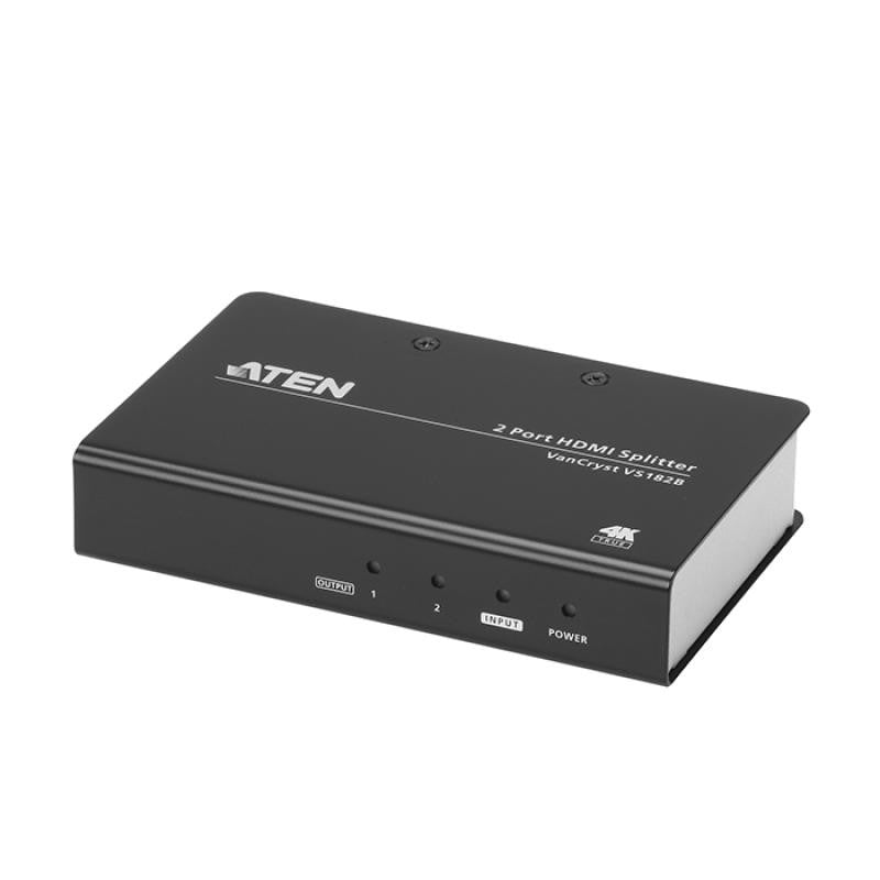 Distribuidor Hdmi True 4K de 2 Puertos Splitter