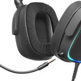 Auriculares Gaming con Micrófono Mars Mhax/ Jack 3.5/ USB 2.0