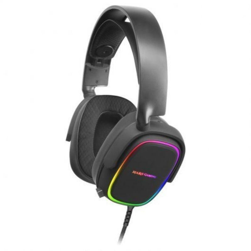 Auriculares Gaming con Micrófono Mars Mhax/ Jack 3.5/ USB 2.0