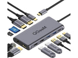 Dock USB C 1xusb C, 1xdisplayport, 2xhdmi, 1xmicrosd, 1xsd, 1xrj45, 3.0, 4xusb 3.1 Tipo