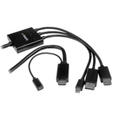 Cable Conversor Hdmi, Displayport o Mini a Hdmi de 2m - Adaptador DP y