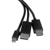 Cable Conversor Hdmi, Displayport o Mini a Hdmi de 2m - Adaptador DP y