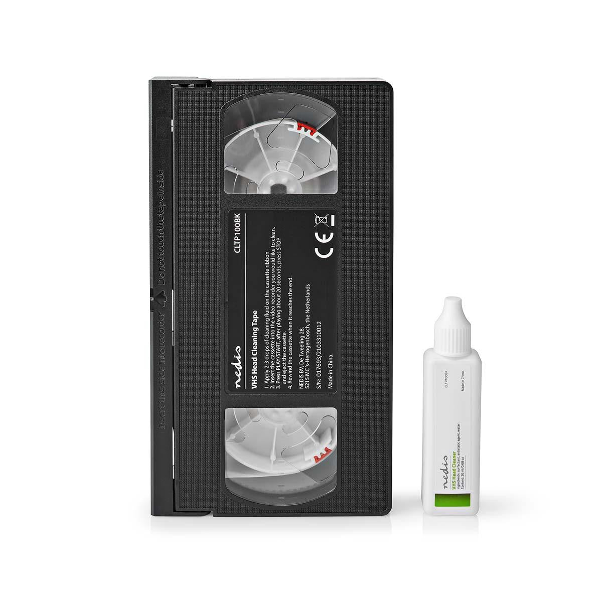 Cinta de Limpieza Cabezales VHS | 20 ml