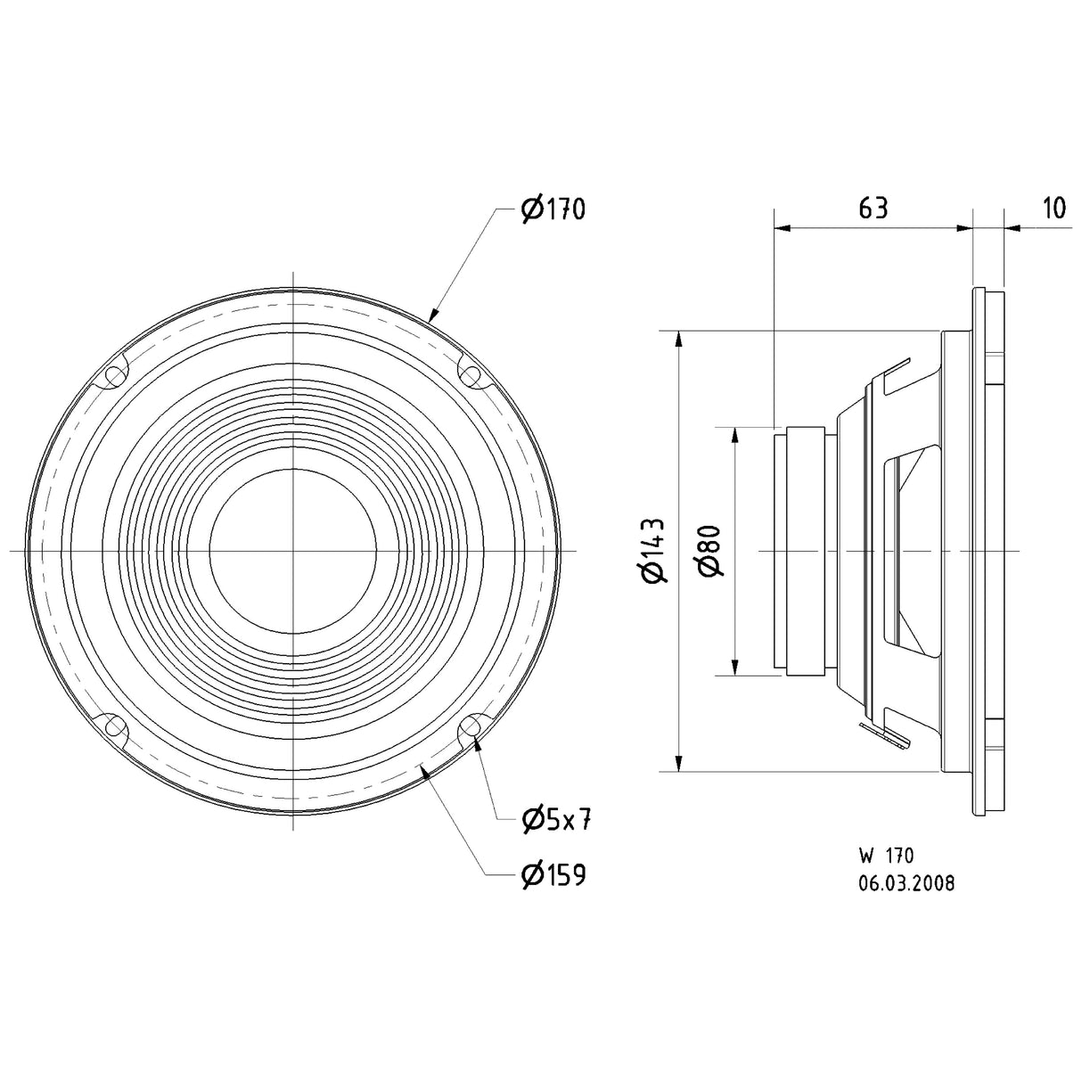 Loudspeakers 8 Ohm 70 W