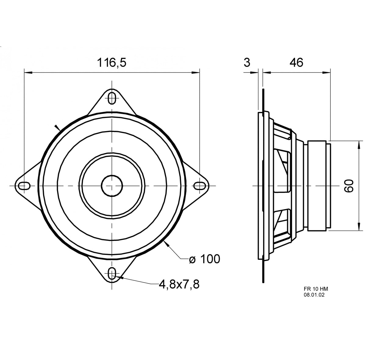 Broadband Speaker 8 ? 30 W