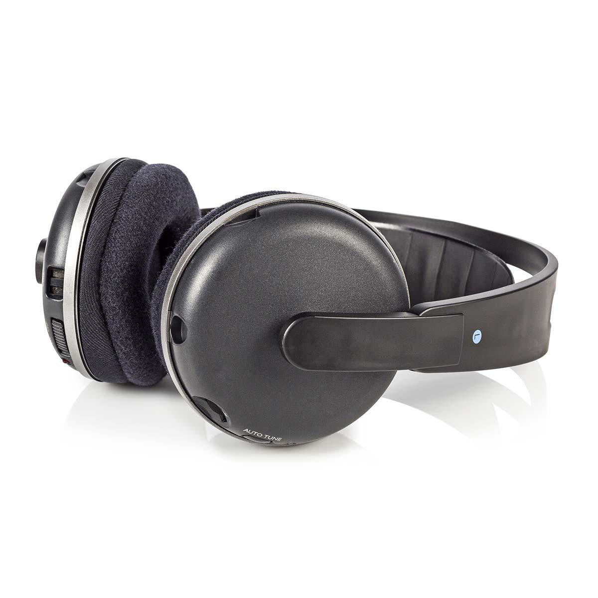 Auriculares Inalámbricos | Frecuencia de Radio (RF) Tipo Casco Base Carga Negro/plata