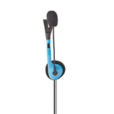 Auriculares Para PC | Diadema 2 Conectores de 3,5 mm 2,0 m Azul