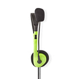 Auriculares Para PC | Diadema 2 Conectores de 3,5 mm 2,0 m Verde