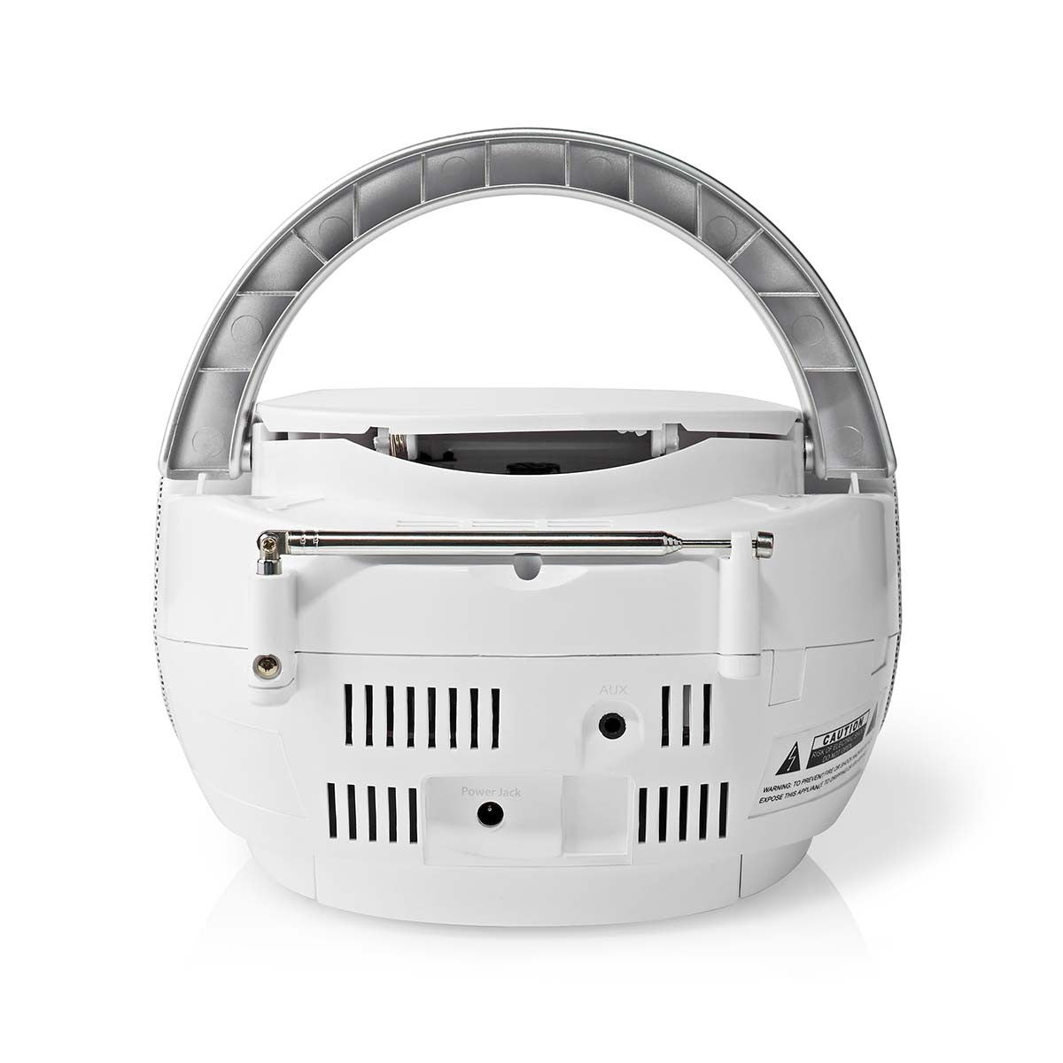 Boombox | 9 W Bluetooth® Reproductor de Cd/radio Fm/usb/entrada Auxiliar Blanco