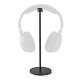 Soporte de Auriculares | Diseño Aluminio Cinta Antideslizante ? 98 x 276 mm Negro