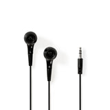 Wired Headphones | 1.2m Round Cable In-ear Black Auriculares