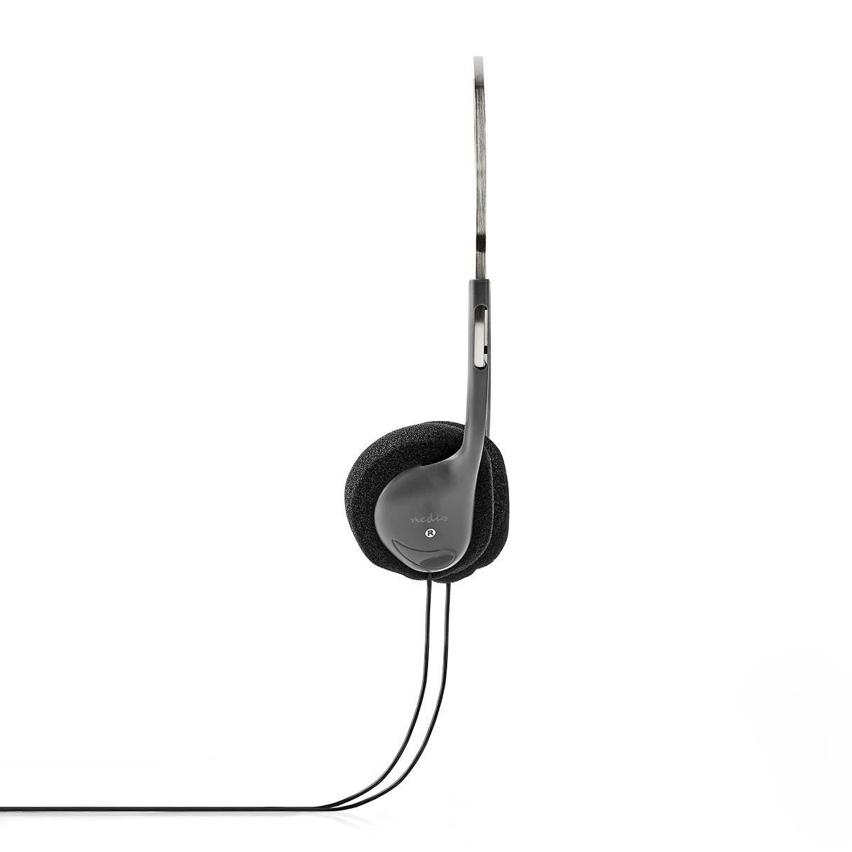 Auriculares de Diadema | Con Cable 1,10 m Negro Cascos