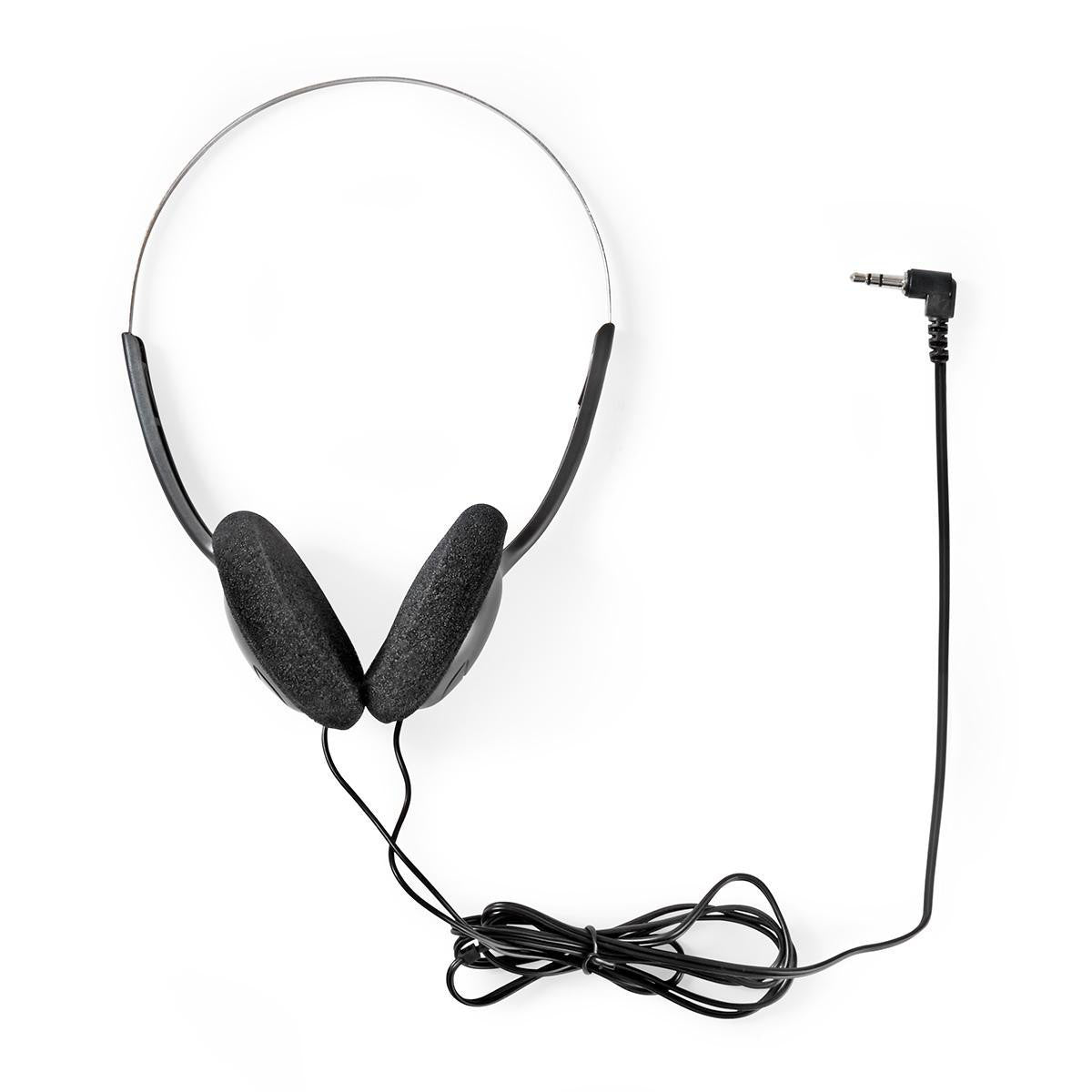 Auriculares de Diadema | Con Cable 1,10 m Negro Cascos