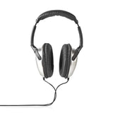 Auriculares Supraaurales | Con Cable de 2 m Plateado/negro