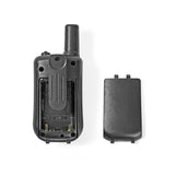 Walkie-talkie | Alcance de 5 km 8 Canales VOX 2 Unidades Negro