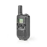 Walkie-talkie | Alcance de 5 km 8 Canales VOX 2 Unidades Negro