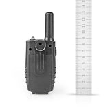 Walkie-talkie | Alcance de 8 km Canales VOX 2 Unidades Negro