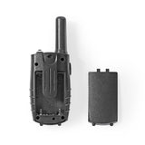 Walkie-talkie | Alcance de 8 km Canales VOX 2 Unidades Negro