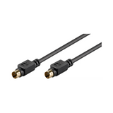 Cable S-Video conectores 4P Macho-Macho de distintas medidas | Negro