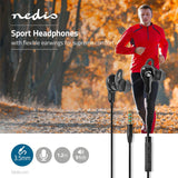 Sport Headphones | Wired In-ear 1.2 m Cable Black