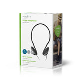 Auriculares Diadema con Cable | 3.5 mm Longitud del Cable: 2.10 m Negro