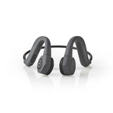 Auriculares de Conducción Ósea | 6,5 Horas Reproducción Conexión Bluetooth Memoria Interna 8 GB Gris