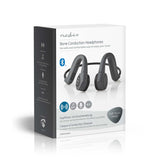 Auriculares de Conducción Ósea | 6,5 Horas Reproducción Conexión Bluetooth Memoria Interna 8 GB Gris