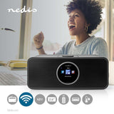 Radio Internet | Diseño de Mesa Bluetooth® / Wi-fi FM 2.4 " Pantalla a Color 42 W Controlado Distancia Aplicación Controlada Sa