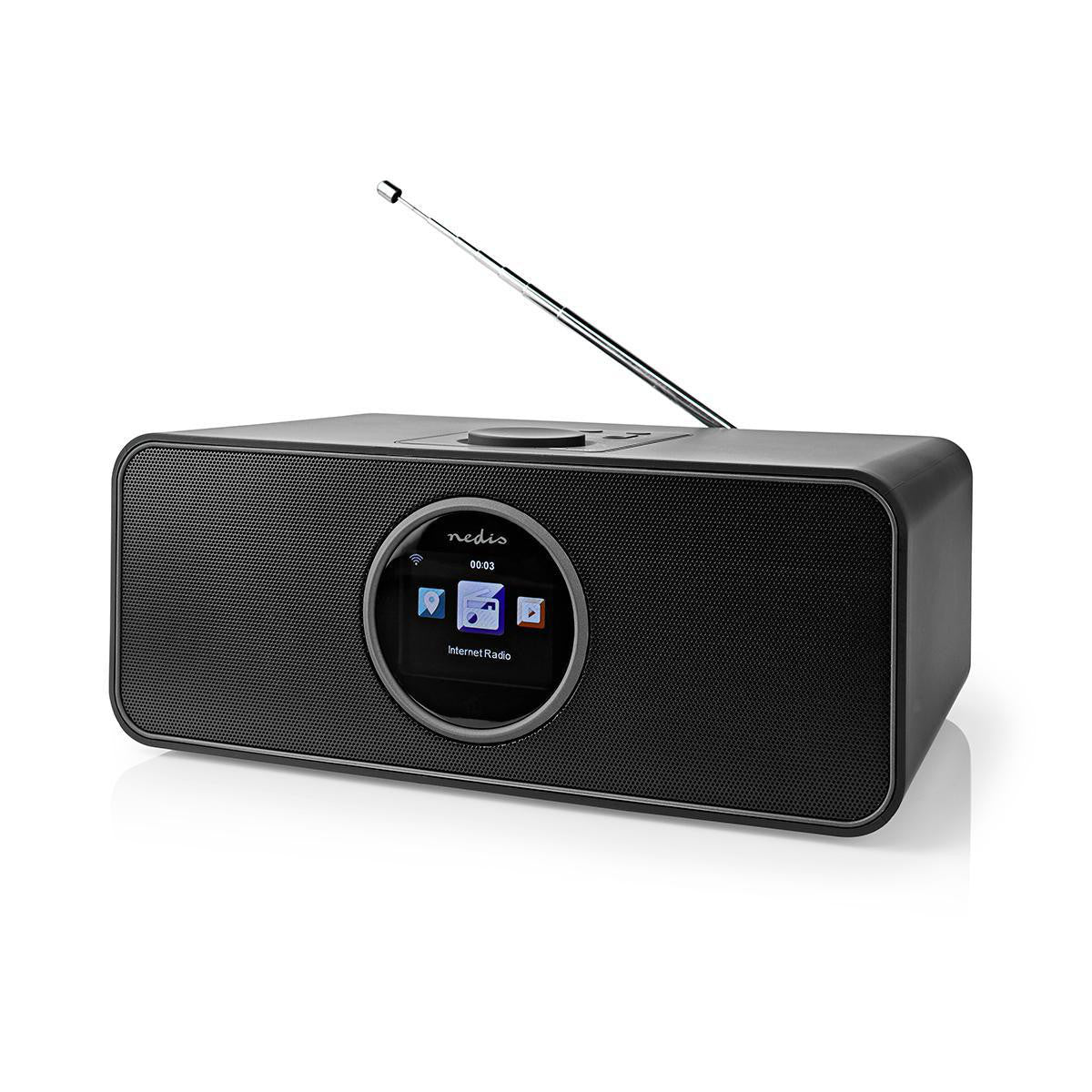 Radio Internet | Diseño de Mesa Bluetooth® / Wi-fi FM 2.4 " Pantalla a Color 42 W Controlado Distancia Aplicación Controlada Sa