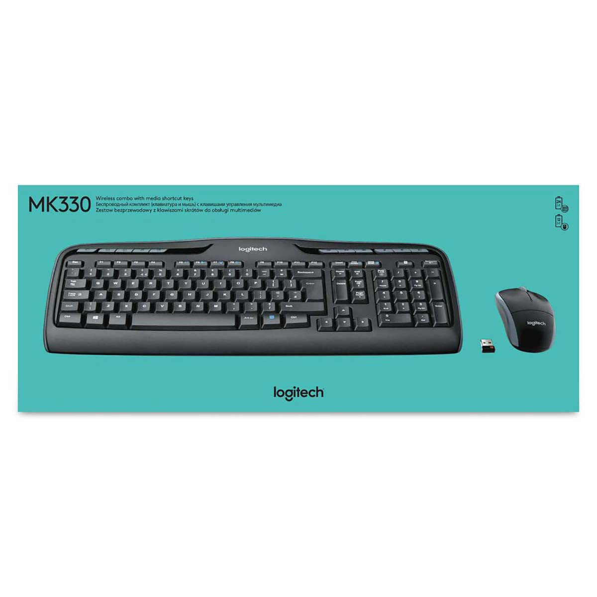 Mk330 Wireless Keyboard With Mouse Teclados