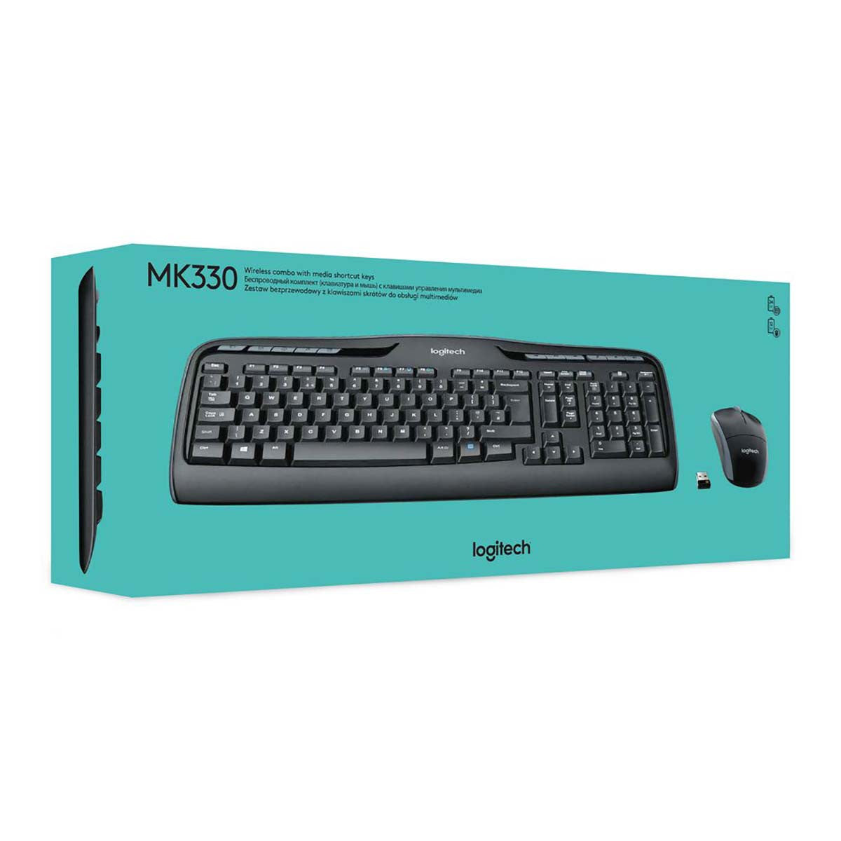 Mk330 Wireless Keyboard With Mouse Teclados