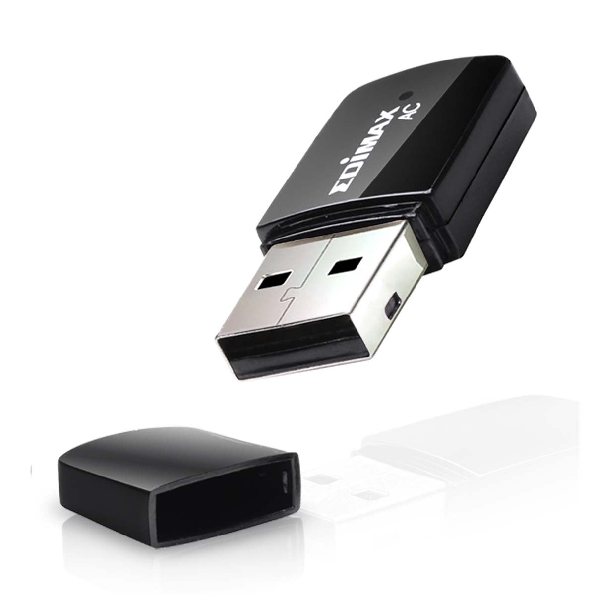 Adaptador Inalámbrico Mini USB de Doble Banda Ac600 Tarjetas Wifi