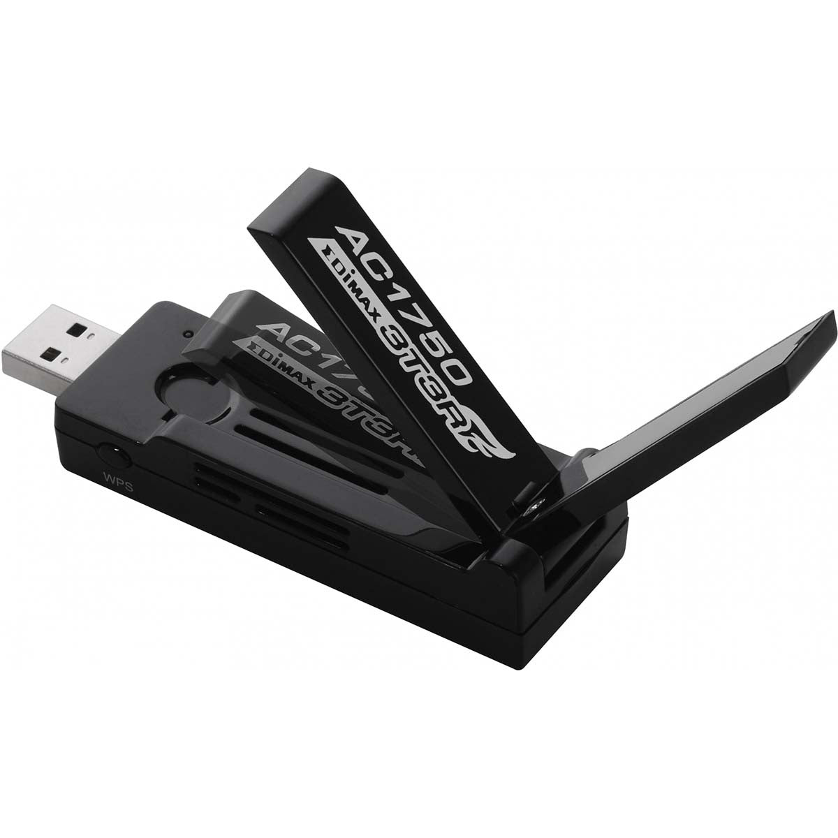 Adaptador USB Inalámbrico Ac1200 Wi-fi Negro Tarjetas Wifi