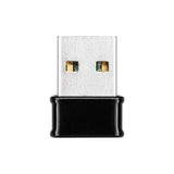 Adaptador USB Inalámbrico Ac1200 2.4/5 GHz (Dual Band) Wi-fi Negro/aluminum