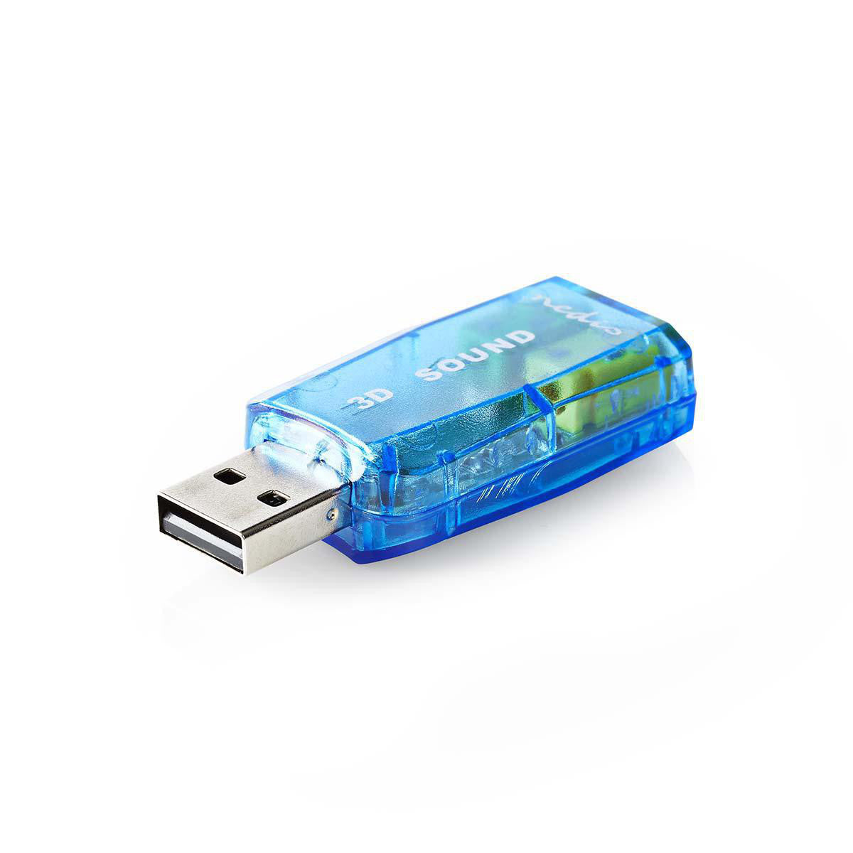 Tarjeta de Sonido | 3D 5.1 USB 2.0 Conector Doble 3,5 mm