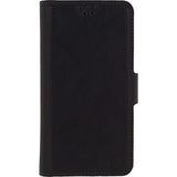 Teléfono Premium 2-in-1 Wallet Case Universal, L Negro Seguridad