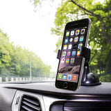 Soporte Universal de Coche Para Smartphone | Ventana/salpicadero Negro