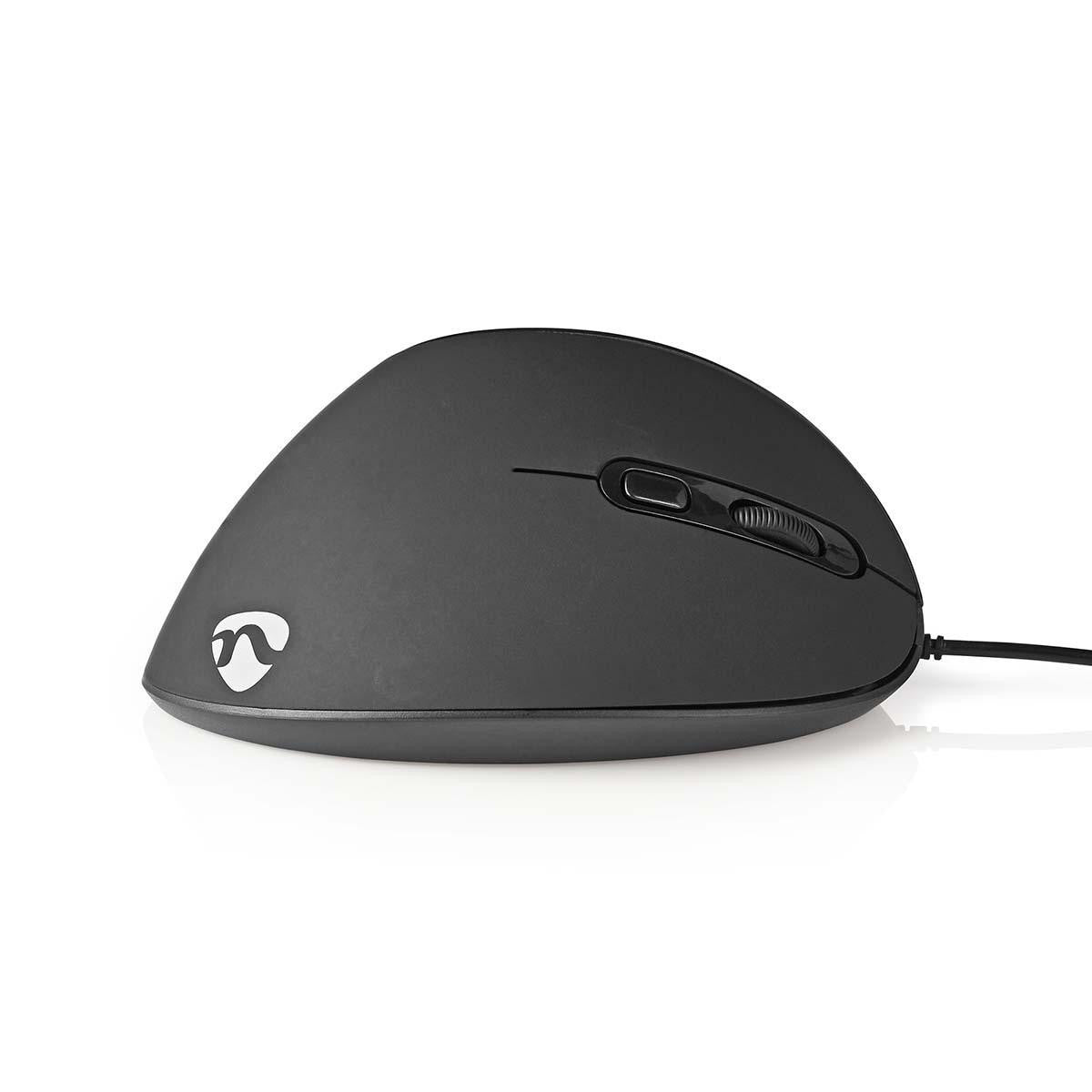 Ergonomic Wired Mouse | 3200 DPI 6-button Black