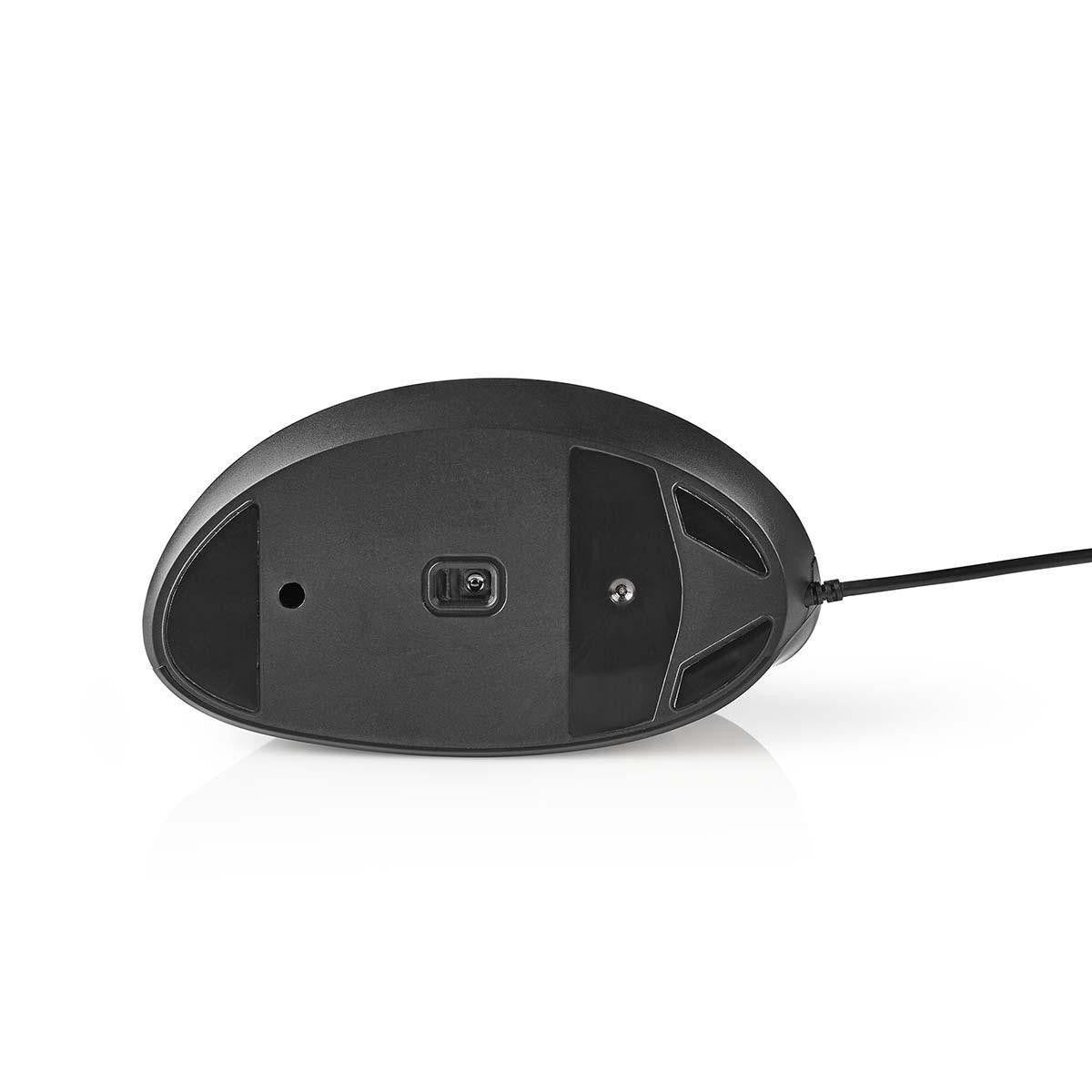 Ergonomic Wired Mouse | 3200 DPI 6-button Black