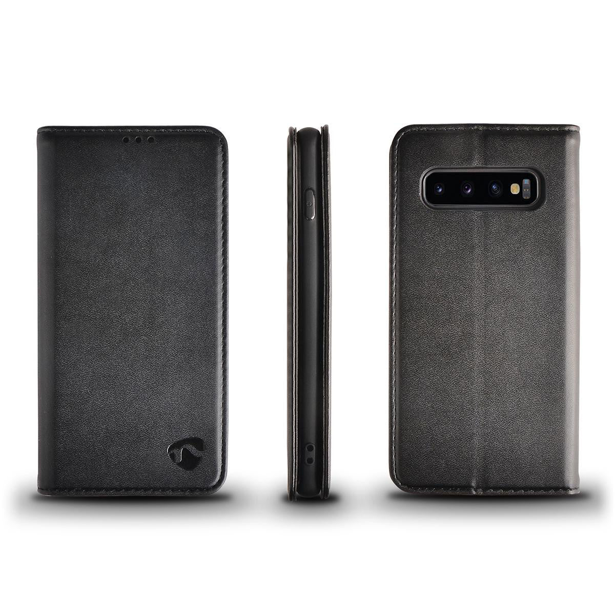 Wallet Book for Samsung Galaxy S10 | Black Seguridad