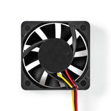 Ventilador DC | Tamaño del Ventilador: 40 mm 3-pin 27.9 dBA Negro